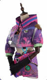 Apex Legends Kawaii Voltage Kawaii Kitty Wattson Pink Blue Cosplay Costume