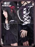 (BFM) Monenjoy Puella Magi Madoka Magica Rebellion Don Quijote Kaname Madoka Akemi Homura Gothic Lolita Cosplay Costume