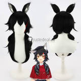 Vtuber Virtual YouTuber Hololive Ookami Mio Gawr Gura Cosplay Wig Ears