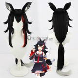 Vtuber Virtual YouTuber Hololive Ookami Mio Gawr Gura Cosplay Wig Ears