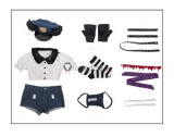 Panty and Stocking with Garterbelt  Panty Stocking Police Officer Figure Cosplay Costume