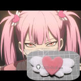 Link Click Li Tianchen Li Tianxi Pink Cosplay Wig Heart Wings Hair Accessories