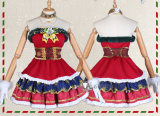 Love Live Sunshine Aqours Chika Dia Riko Kanan Ruby Yoshiko You Mari Hanamaru Christmas Cosplay Costume