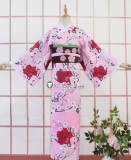 Kimetsu no Yaiba Demon Slayer Mitsuri Kanroji Manga Pink Kimono Cosplay Costume