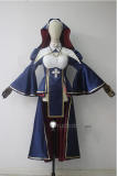 Charlotte Sister Vibrastar Figure Nun Blue Cosplay Costume