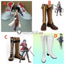 The Legend of Heroes Kevin Graham Trails of Cold Steel III Rean Schwarzer Altina Orion Cosplay Shoes Boots