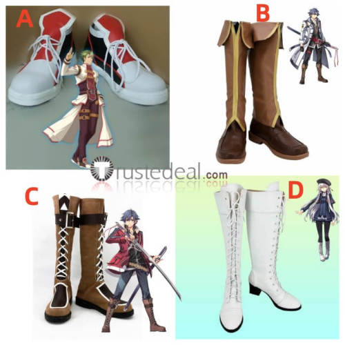 The Legend of Heroes Kevin Graham Trails of Cold Steel III Rean Schwarzer Altina Orion Cosplay Shoes Boots