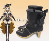 Genshin Impact Fontaine Wriothesley Navia Sigewinne Fatui Skirmisher Pyroslinger Bracer Cosplay Shoes Boots