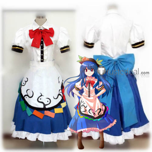 Touhou Scarlet Weather Rhapsody Hinanawi Tenshi Cosplay Costume 2