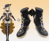 Genshin Impact Fontaine Wriothesley Navia Sigewinne Fatui Skirmisher Pyroslinger Bracer Cosplay Shoes Boots