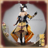 Genshin Impact Fatui Harbinger The Knave Arlecchino Fontaine Navia Cosplay Costume Custom Size