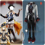 Genshin Impact Fatui Harbinger The Knave Arlecchino Fontaine Navia Cosplay Costume Custom Size