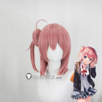 Oregairu Yahari Ore no Seishun Love Come wa Machigatteiru Yui Yuigahama Pink Styled Cosplay Wig