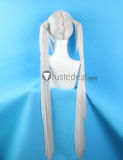 Senren Banka Murasame Tomotake Yoshino Silver Green Cosplay Wig