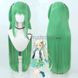 Senren Banka Murasame Tomotake Yoshino Silver Green Cosplay Wig
