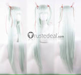 Senren Banka Murasame Tomotake Yoshino Silver Green Cosplay Wig