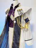 Hades White Blue Cosplay Costume
