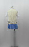 K-On! Yui Azusa Summer School Uniform Cosplay Costume