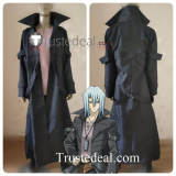 YuGiOh 5D's Kalin Kessler Kyosuke Kiryu Human Black Coat Cosplay Costume