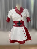 Dark Deception The Reaper Nurses Red White Cosplay Costume 2