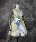 The Princess and the Frog Disney Princess Tiana Dance Dress Cosplay Costume