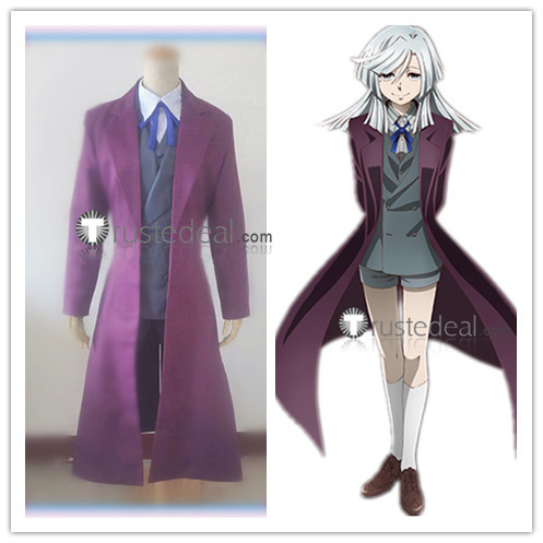 The Ancient Magus' Bride Joseph Purple Coat Cosplay Costume