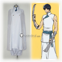 Bleach Quincy Cang Du White Cosplay Costume