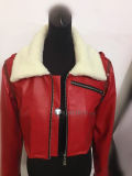 Kara no Kyoukai The Garden of Sinners Shiki Ryougi Red Jacket Cosplay Costume