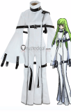 Code Geass C.C. CC White Suit Cosplay Costume