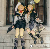 Vocaloid Hatsune Miku Rascal 2023 The Raccoon Kagamine Rin Len Cosplay Costume