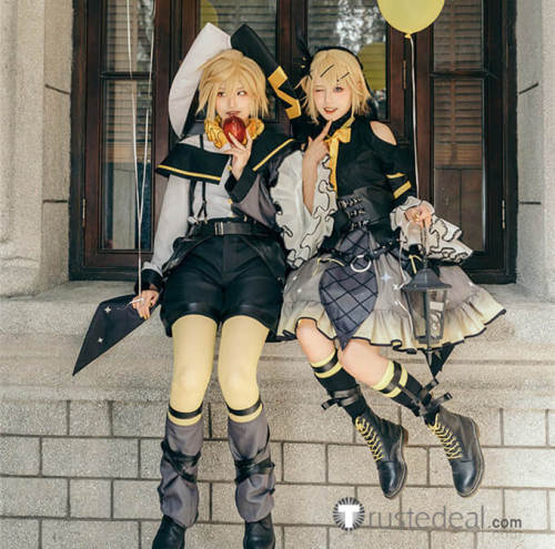 Vocaloid Hatsune Miku Rascal 2023 The Raccoon Kagamine Rin Len Cosplay Costume