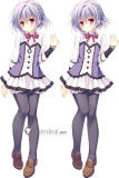Otome Domain Asuka Minato Purple Cosplay Costume