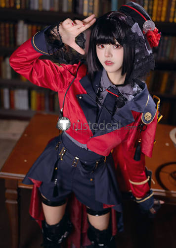 Touken Ranbu Kyougoku Masamune Red Cosplay Costume