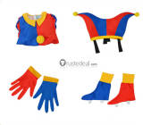 The Amazing Digital Circus Pomni Jester Clown Cosplay Costume 2