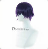 Sweet Punishment Aki Myojin Hina Saotome Brown Purple Cosplay Wig