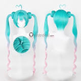 Vocaloid Miku Hatsune Magical Mirai 2023 Fashion Subculture Hatsune Miku Rurudo Cosplay Wig Ponytails