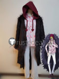 One Piece Donquixote Rosinante Black Cosplay Costume 2