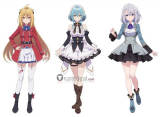 The Vexations of a Shut-In Vampire Princess Terakomari Gandesblood Villhaze Sakuna Memoir Red Maid Cosplay Costume