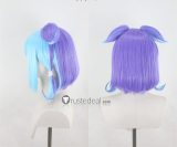 YuGiOh Laundry Dragonmaid House Dragonmaid Black Blue Purple Styled Cosplay Wig