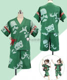 Pokemon Scarlet and Violet The Teal Mask DLC Juliana Aoi Florian Haruto Green White Jinbei Kimono Cosplay Costume
