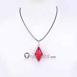 Hikikomari Kyuuketsuki no Monmon Terakomari Gandesblood Villhaze Blue Blonde Cosplay Wig Necklace