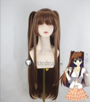 White Album 2 Setsuna Ogiso Brown Ponytails Cosplay Wig