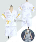 Pokemon Scarlet and Violet The Teal Mask DLC Juliana Aoi Florian Haruto Green White Jinbei Kimono Cosplay Costume