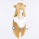 Hikikomari Kyuuketsuki no Monmon Terakomari Gandesblood Villhaze Blue Blonde Cosplay Wig Necklace