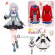 The Vexations of a Shut-In Vampire Princess Terakomari Gandesblood Villhaze Sakuna Memoir Red Maid Cosplay Costume