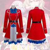 The Vexations of a Shut-In Vampire Princess Terakomari Gandesblood Villhaze Sakuna Memoir Red Maid Cosplay Costume