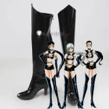 Sailor Moon Sailor Star Maker Seiya Taiki Yaten Kou Sailor Pluto Black Cosplay Shoes Boots