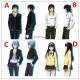 Code Breaker Hitomi Rei Ogami Sakura Sakurakouji Rui Hachiouji Cosplay Costume