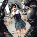 Tekken Ling Xiaoyu School Uniform Cosplay Costume