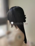 Code Breaker Hitomi Black Cosplay Wig